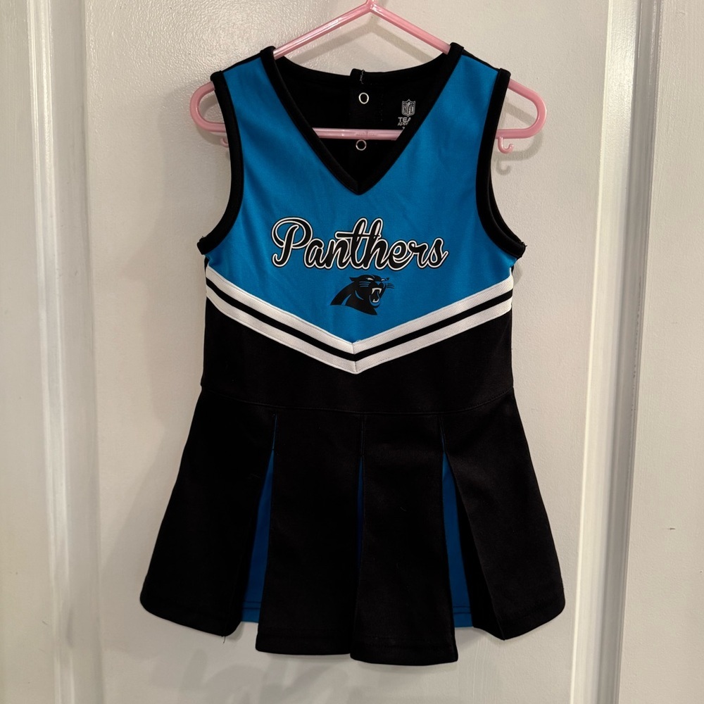 NFL Toddler Carolina Panthers Cheer Dress 3T